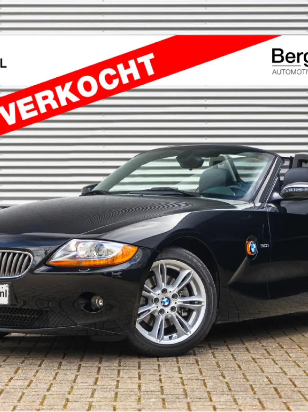 BMW Z4 Roadster 3.0i Leder Oregon Schwarz Cabrio E85 handgeschakeld H6 Manual Bergwerff