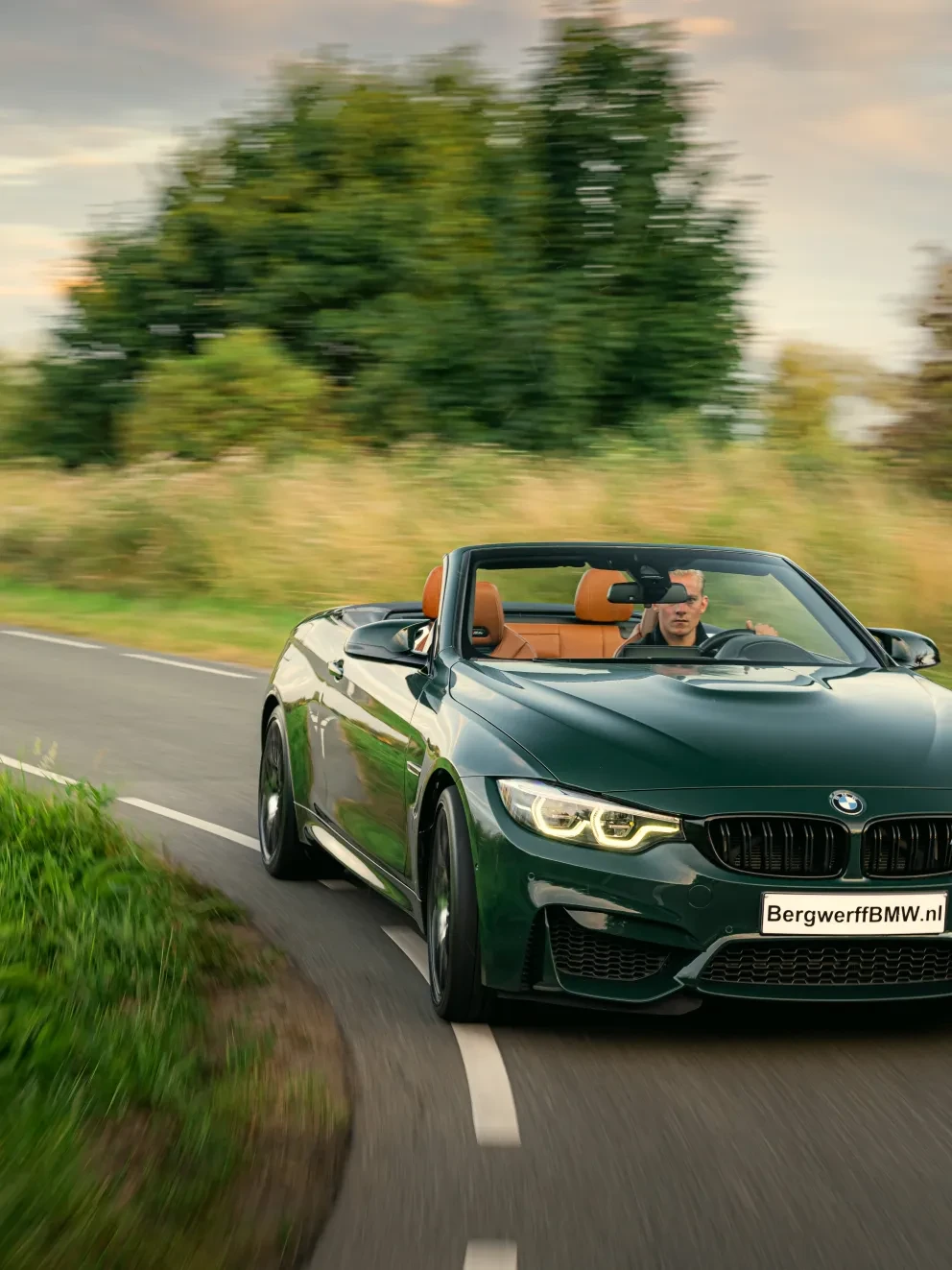 BMW M4 Competition Cabrio BMW Individual Special Request British Racing Green.