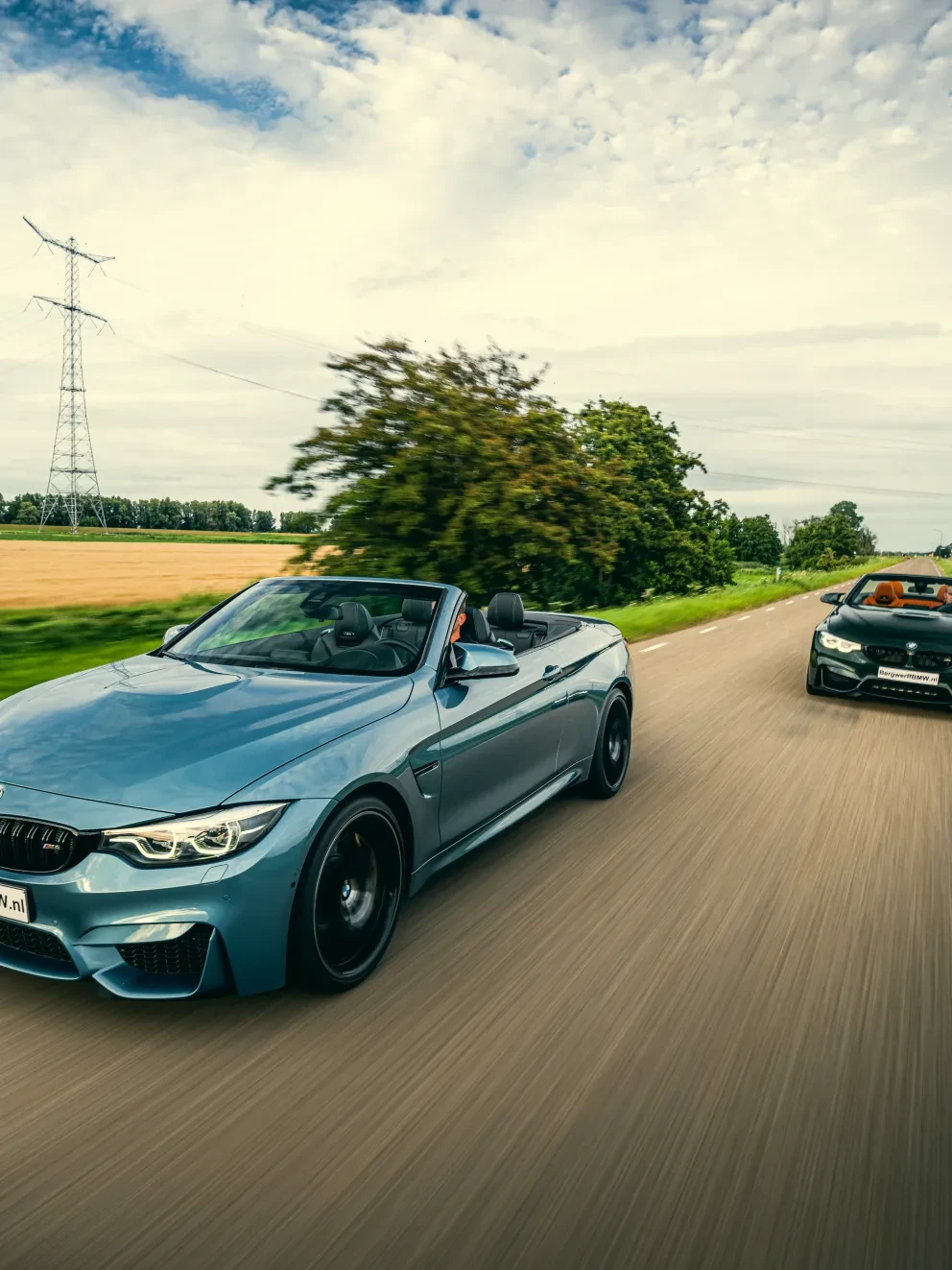 BMW M4 Competition Cabrio Individual Maldives Blue Metallic F83