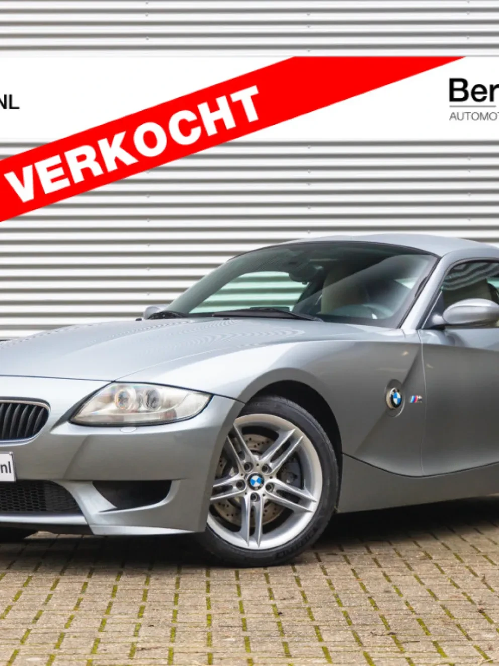 BMW Z4 M Coupé 3.2 E86 Leder Walknappa Sepang Bronze hell Silver Grey Metallic Handgeschakeld