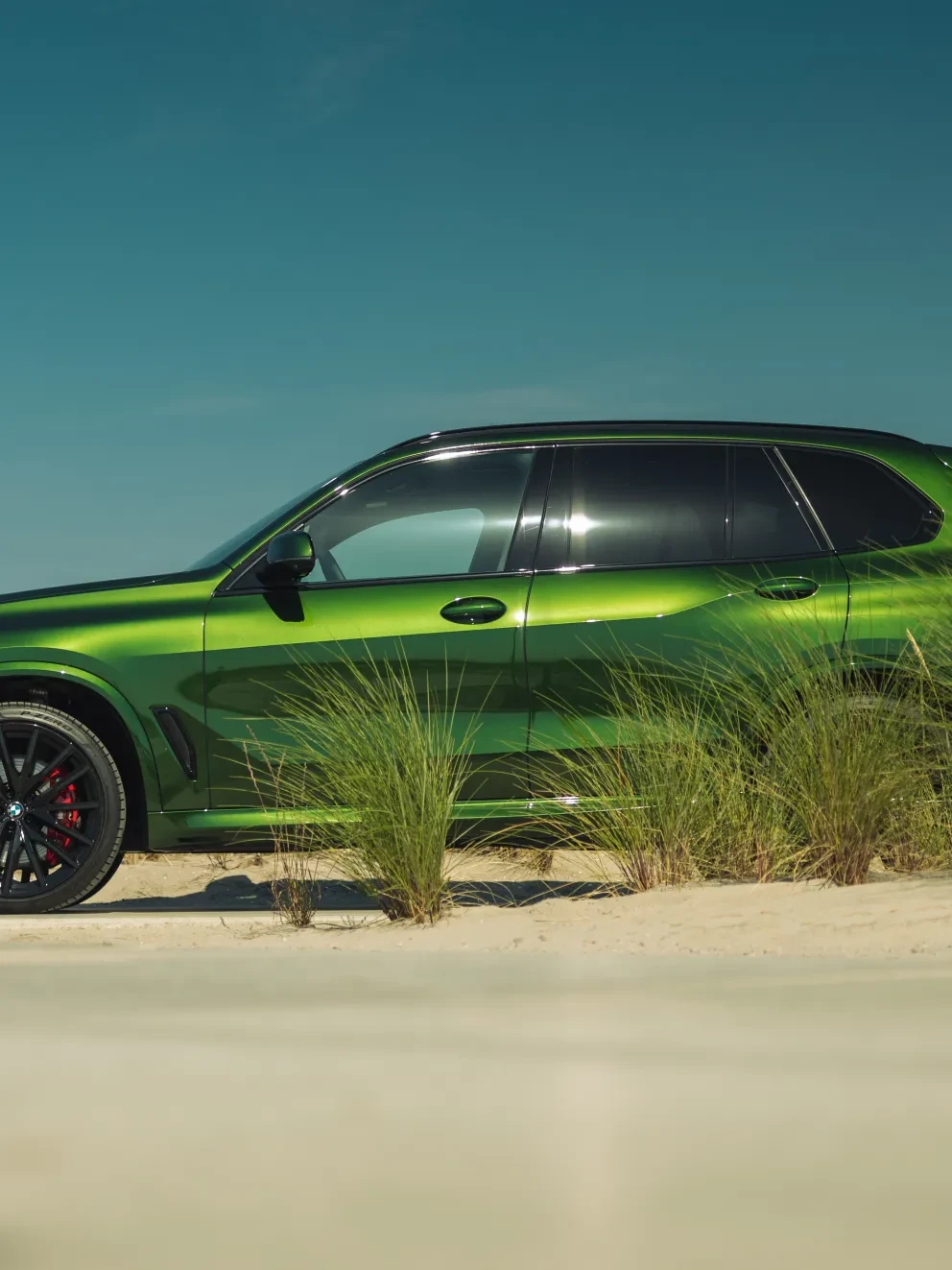 BMW X5 M50i G05 Individual Special Request Verde Ermes Metallic BMW Individual vollederen bekleding Tartufo