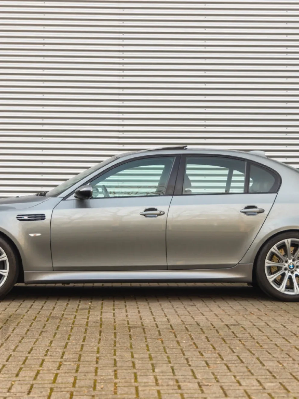BMW E60 LCI M5 Spacegrau metallic Volleder Merino Amerone 2007