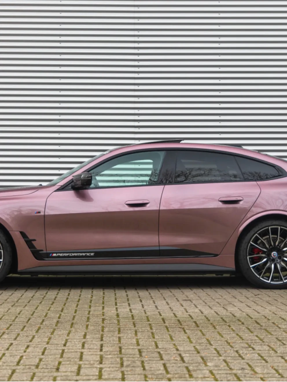 BMW i4 M50 Individual Special Request Velvet Orchid M-Performance Parts G26