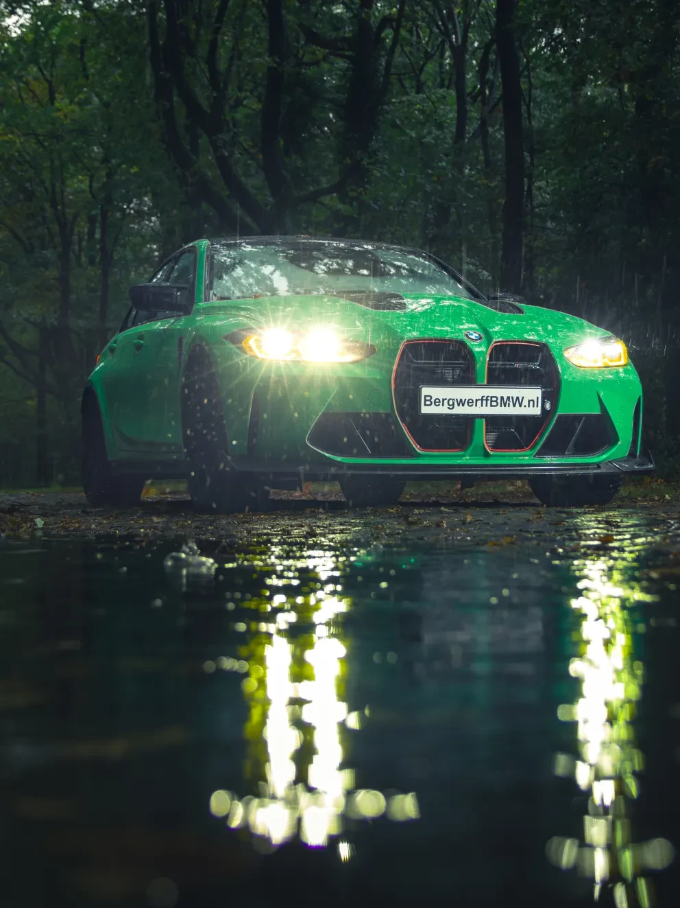 BMW M3 CS G80 Individual Signal Green 