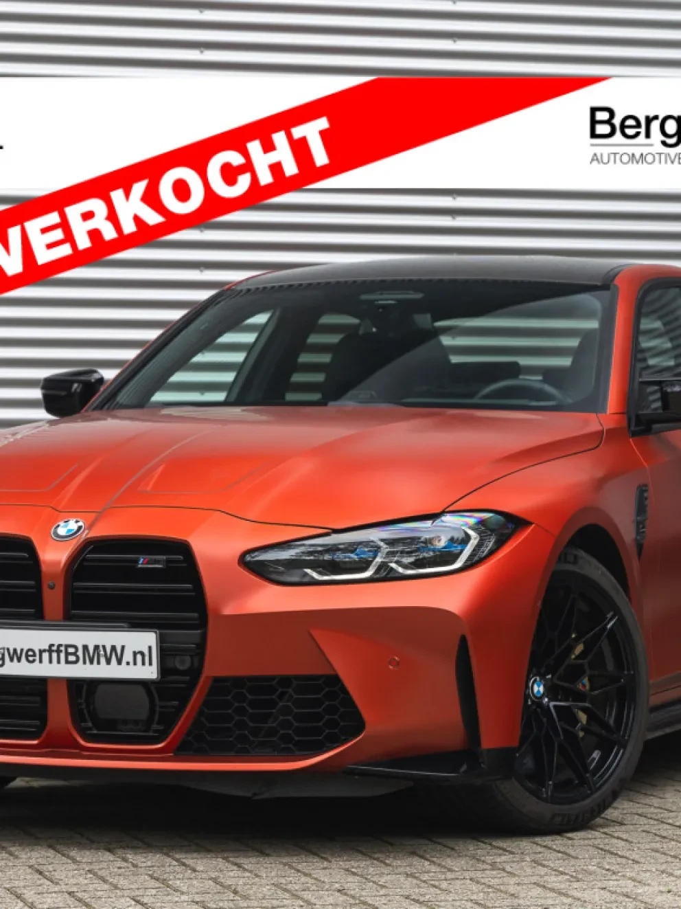 BMW M3 Competition Frozen Orange