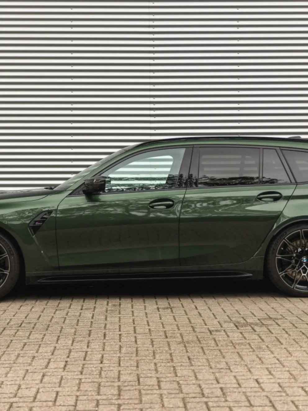 BMW M3 Competition Touring Individual Malachitgrun G81 Individual volleder Merino Tartufo