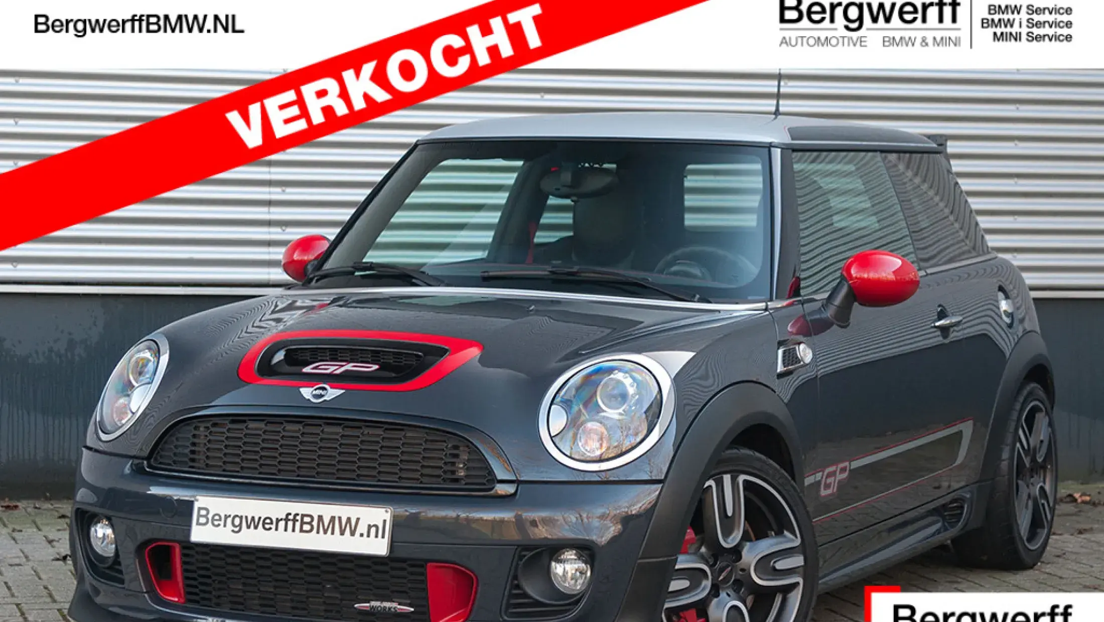 MINI John Cooper Works GP R56 Manual Hangeschakeld Thunder Grey Metallic 2013
