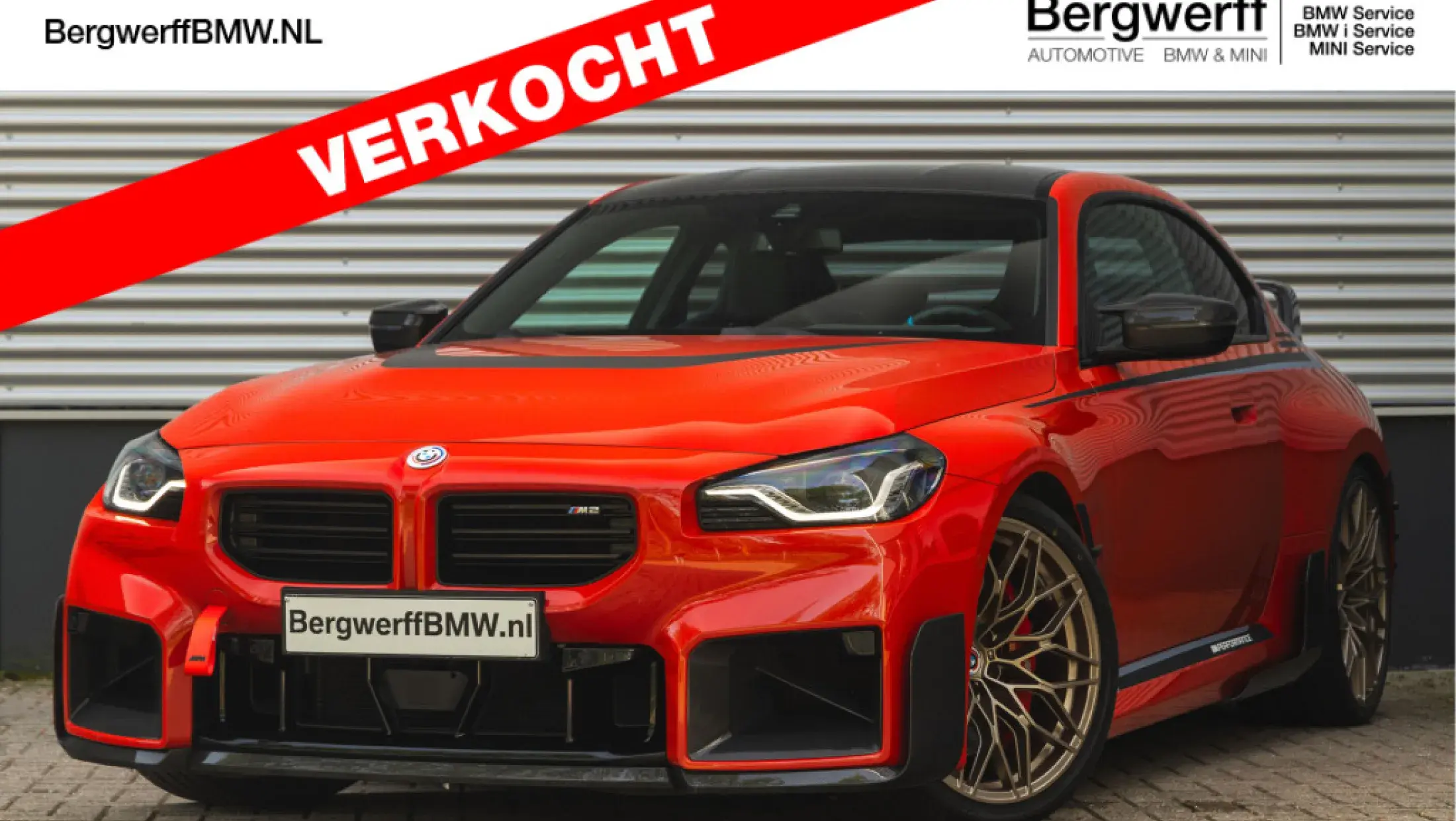 BMW M2 G87 Full M Performance Parts Toronto Red