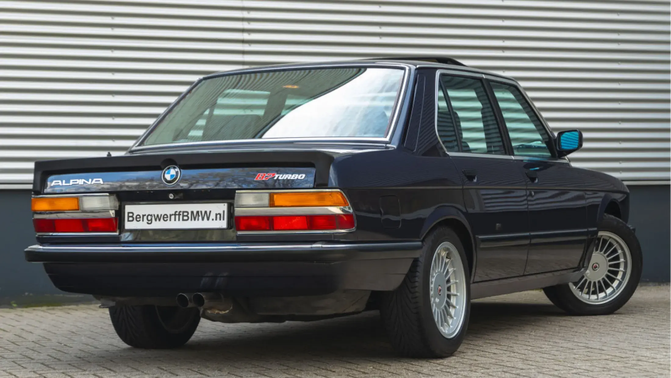 ALPINA B7 TURBO Katalysator Macau Blue