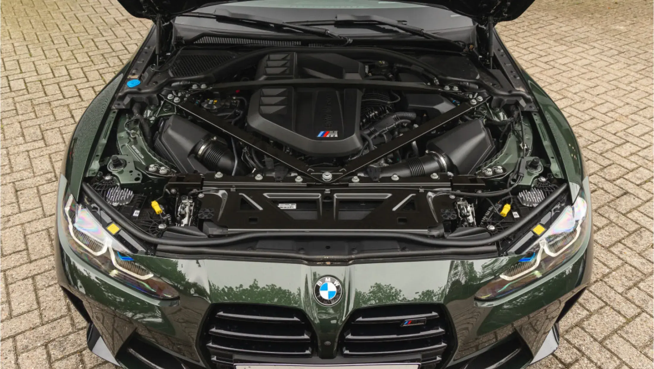 BMW M3 Competition Touring Individual Malachitgrun G81 Individual volleder Merino Tartufo