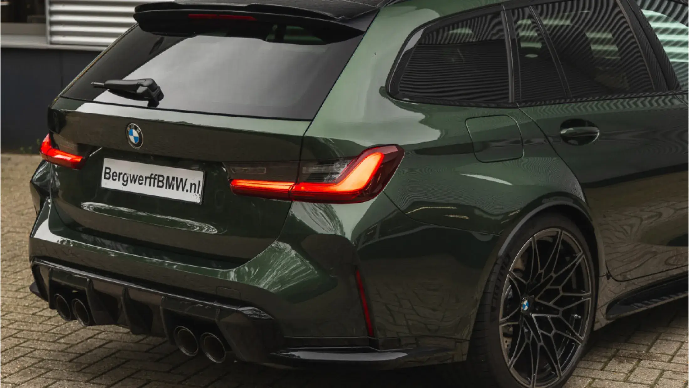 BMW M3 Competition Touring Individual Malachitgrun G81 Individual volleder Merino Tartufo