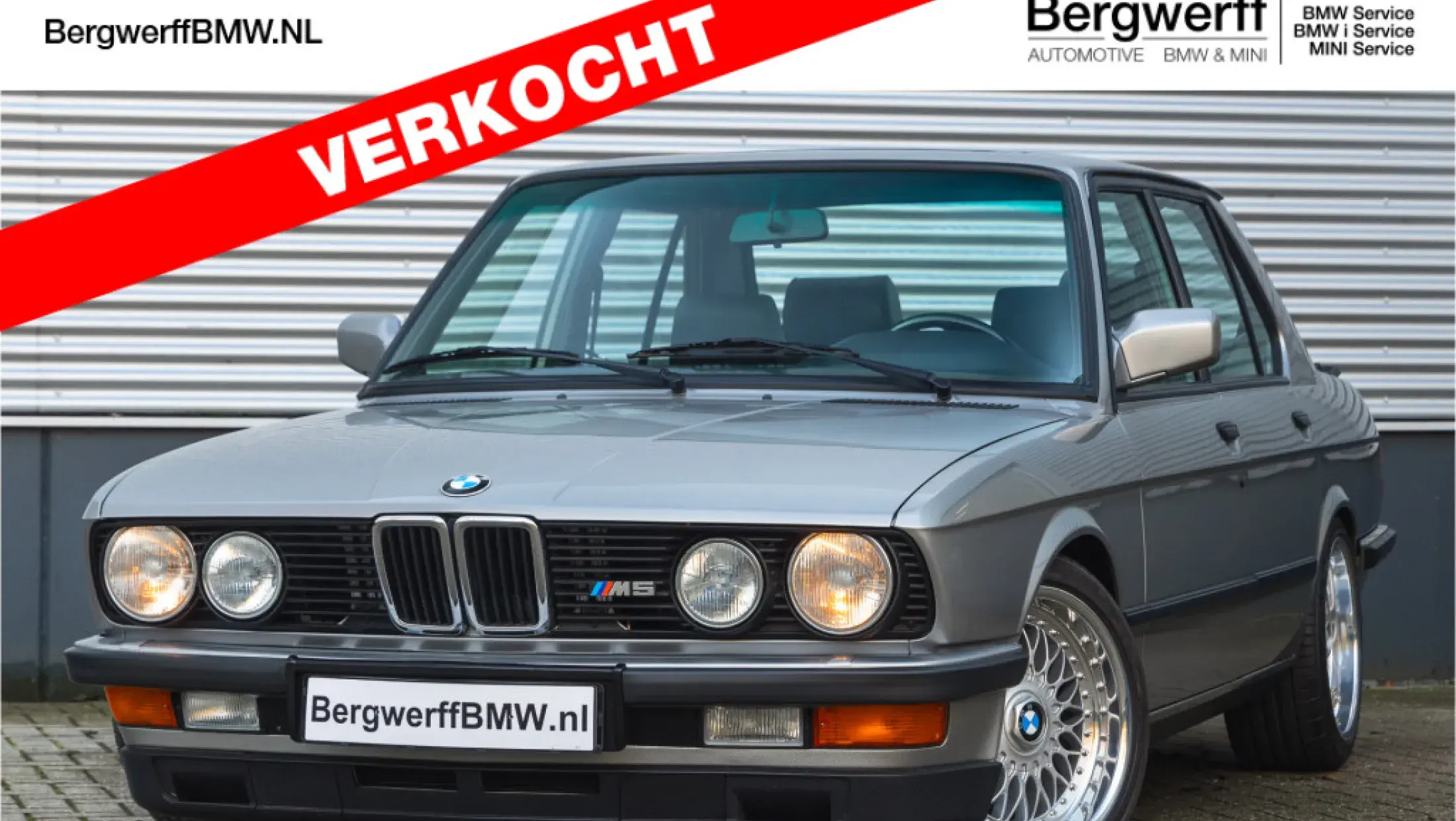BMW M5 E28 Voll Restauratie Lachssilber Anthrazit buffalo leder interieur