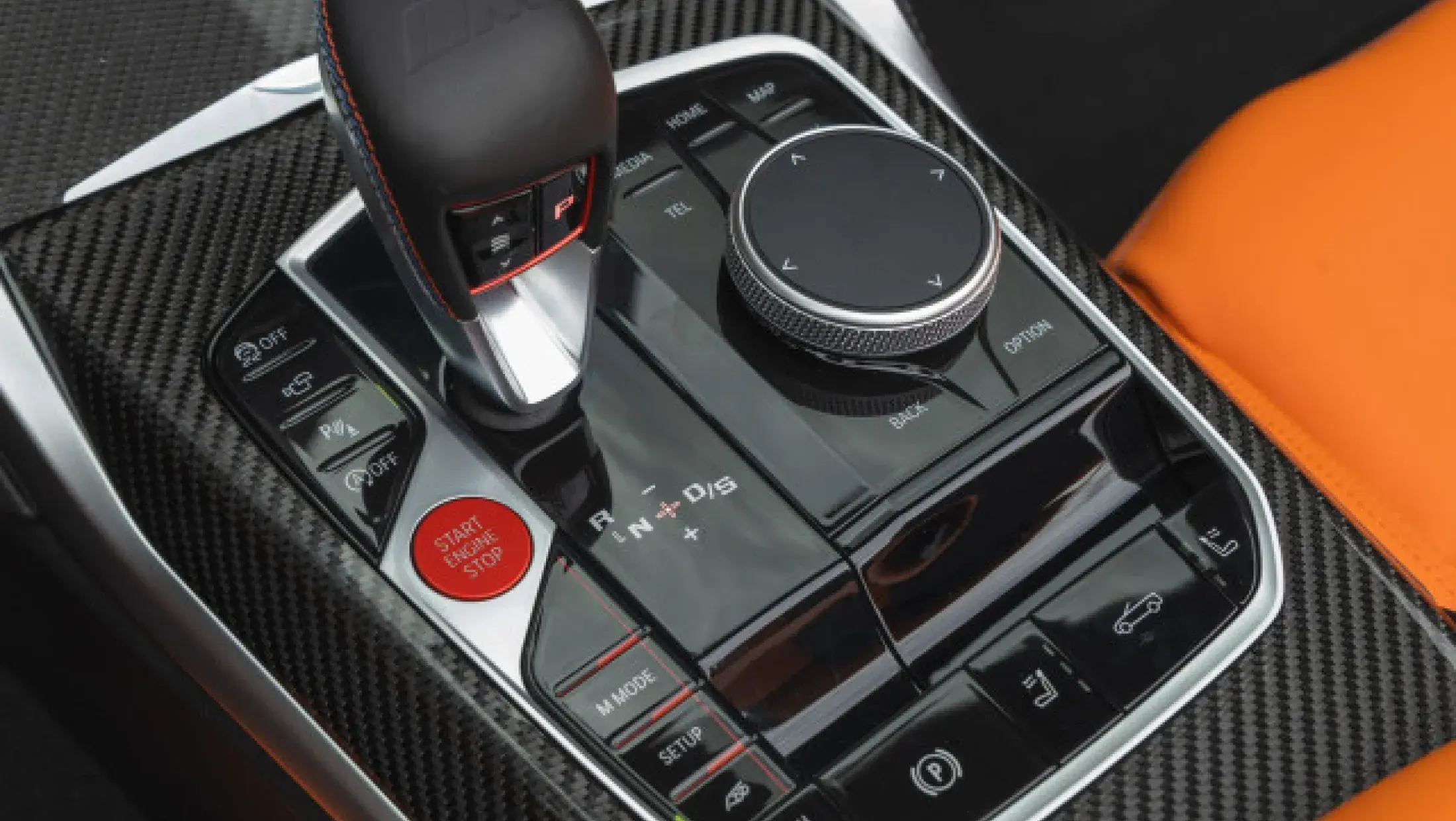 BMW M4 Cabrio xDrive Competition Portimao Blau Metallic Individual volleder Merino Kyalami Orange Schwarz