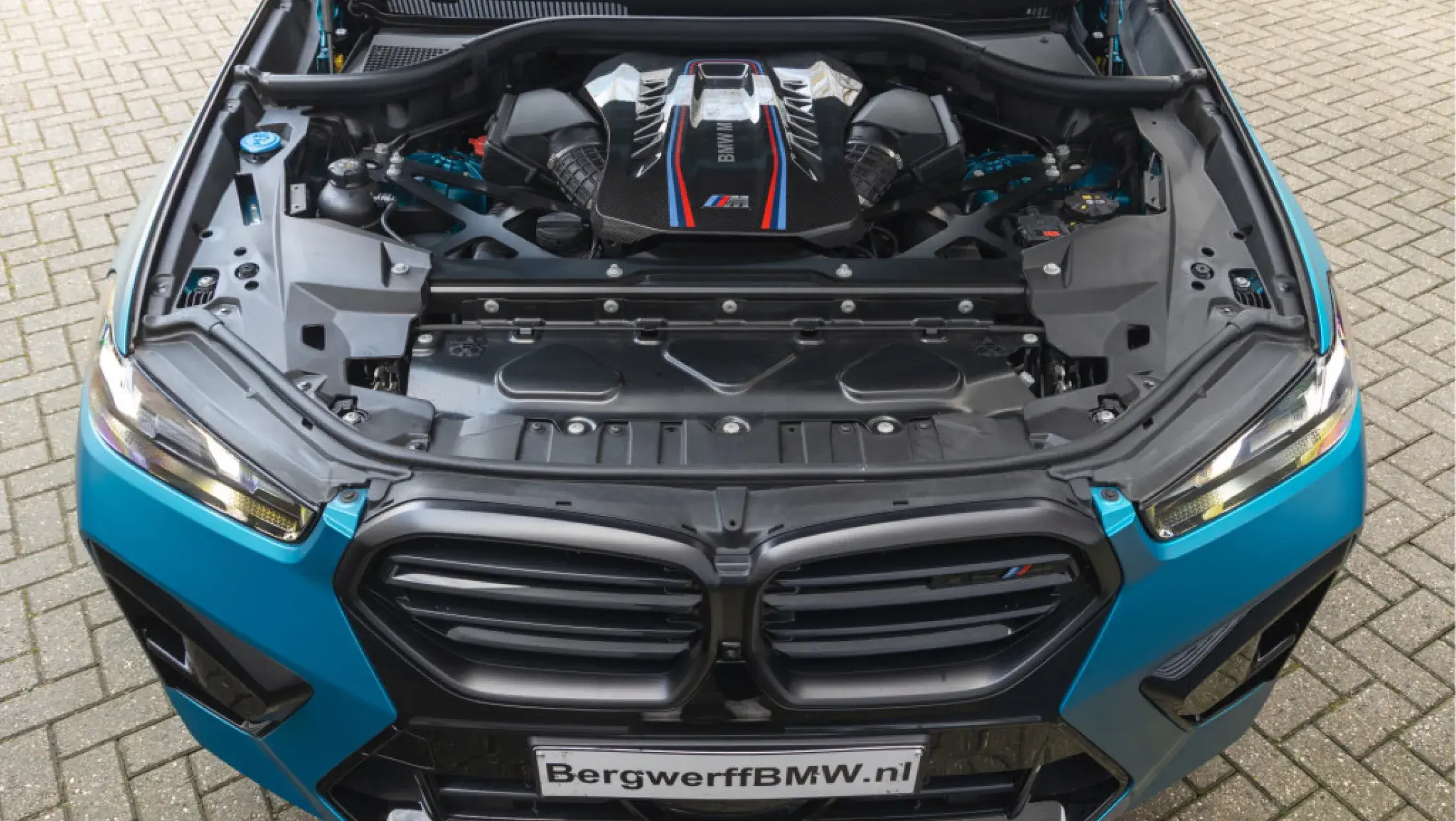 BMW X5 M Competition Facelift G05 Individual Frozen Tulum Blue