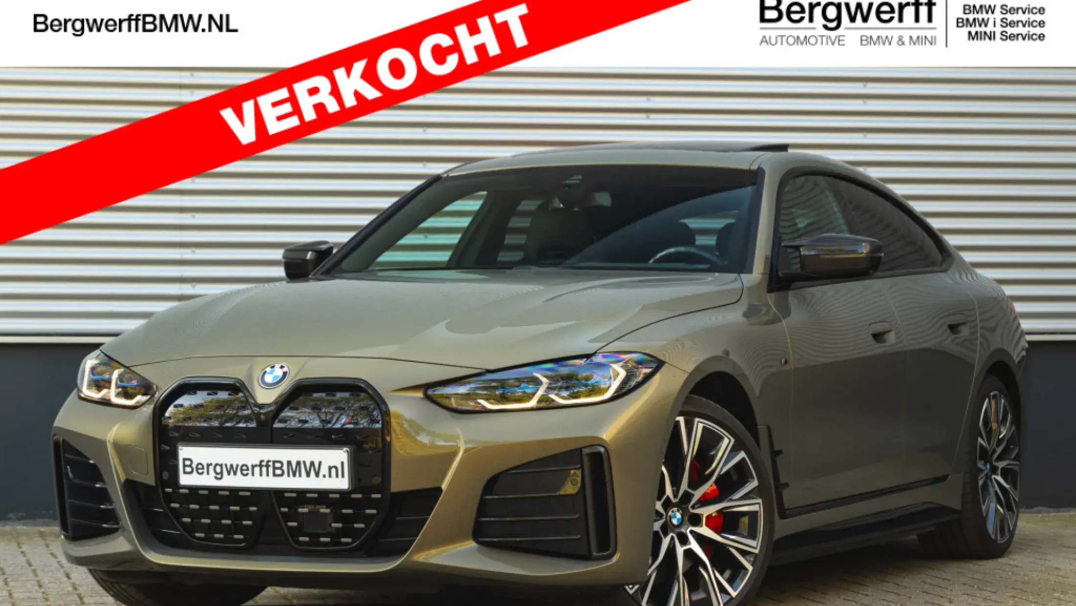 BMW i4 M50 M-Sport Pro Individual Messing Metallic G26