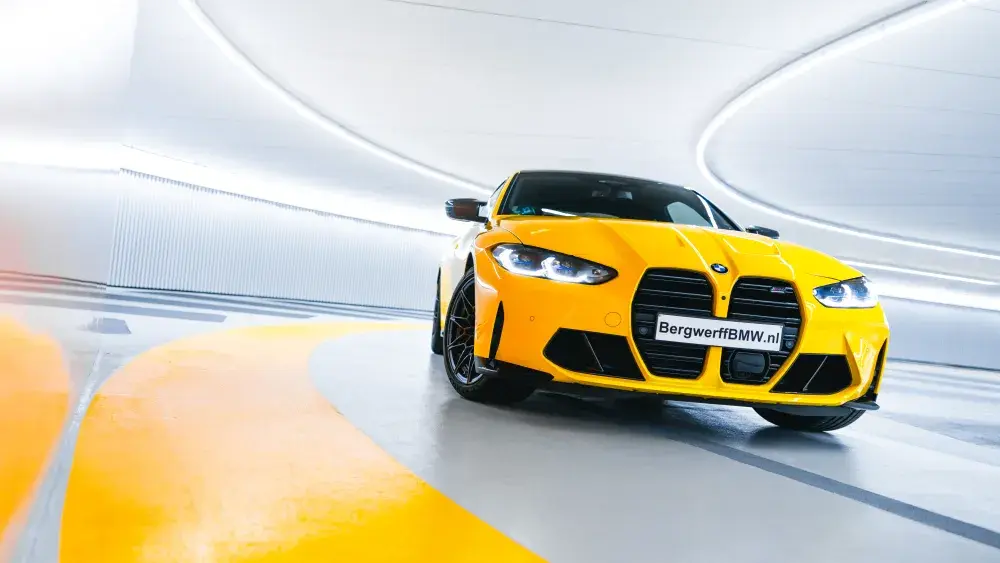 BMW M4 Competition Individual Speed Yellow