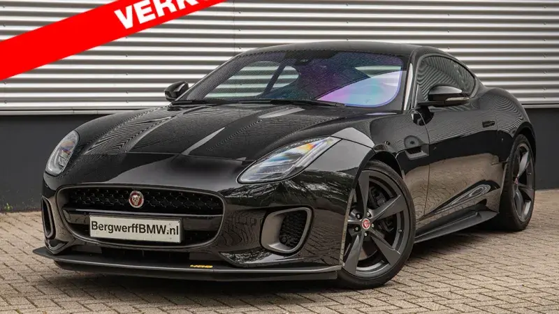 Jaguar F-Type 3.0 V6 RWD 400 Sport Santorini Black Pearl Metallic Bergwerff